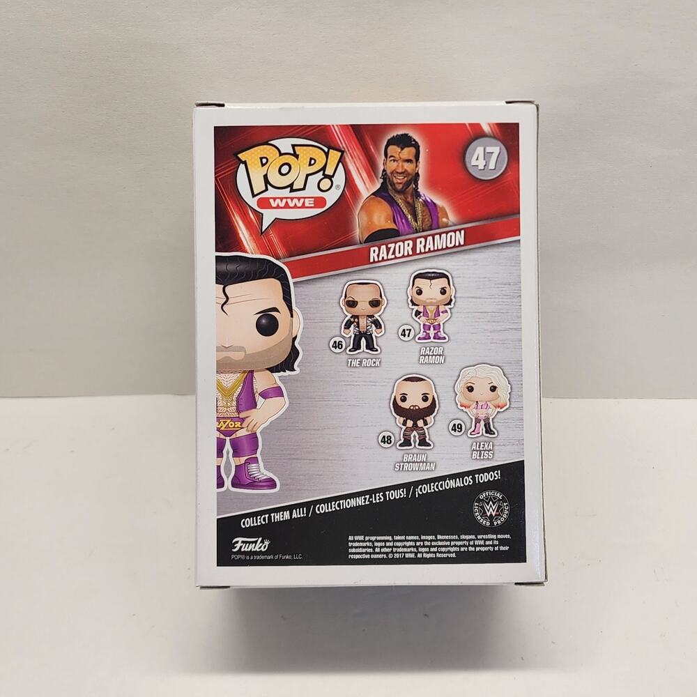 Funko Pop! Vinyl: WWE Wrestling Razor Ramon #47 Vinyl Figure - Picture 3 of 8